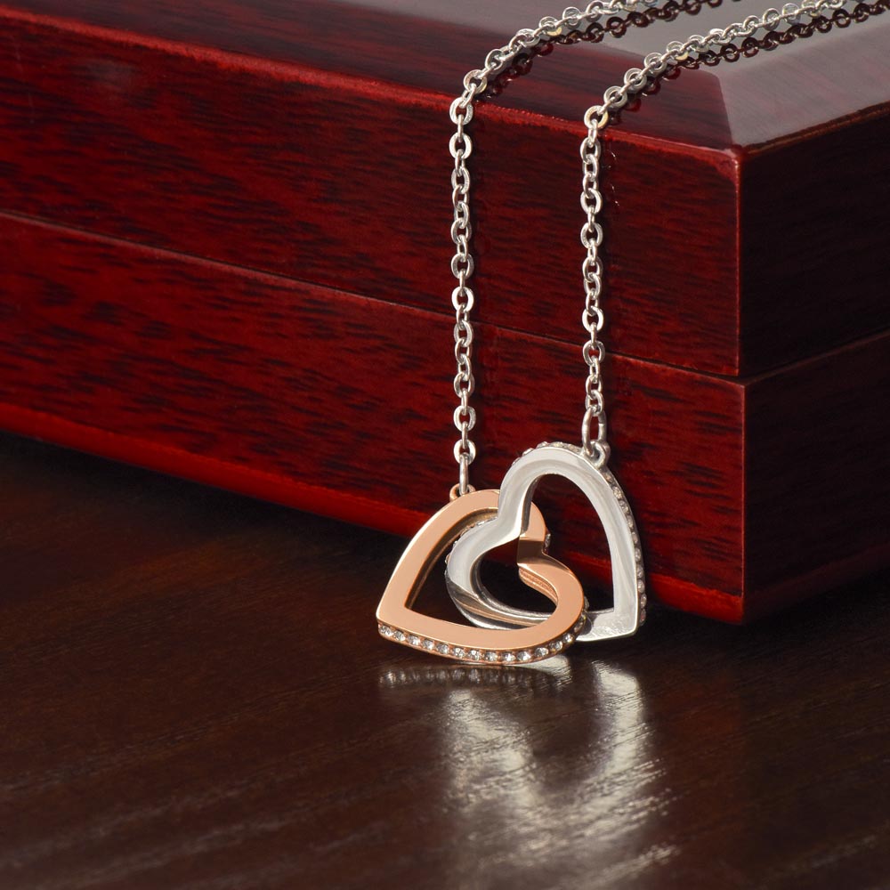 To My Wife | Missing Piece (Interlocking Hearts Necklace)