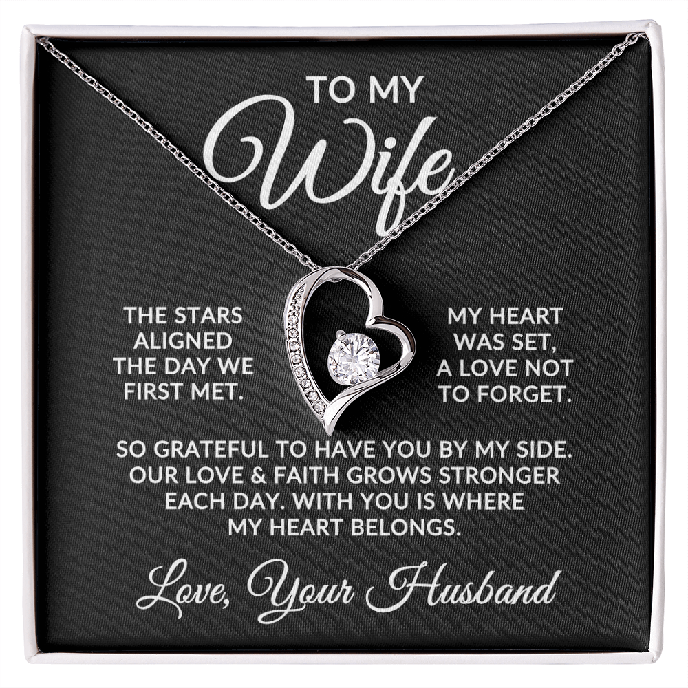 To My Wife | Stars Aligned (Forever Love Necklace)