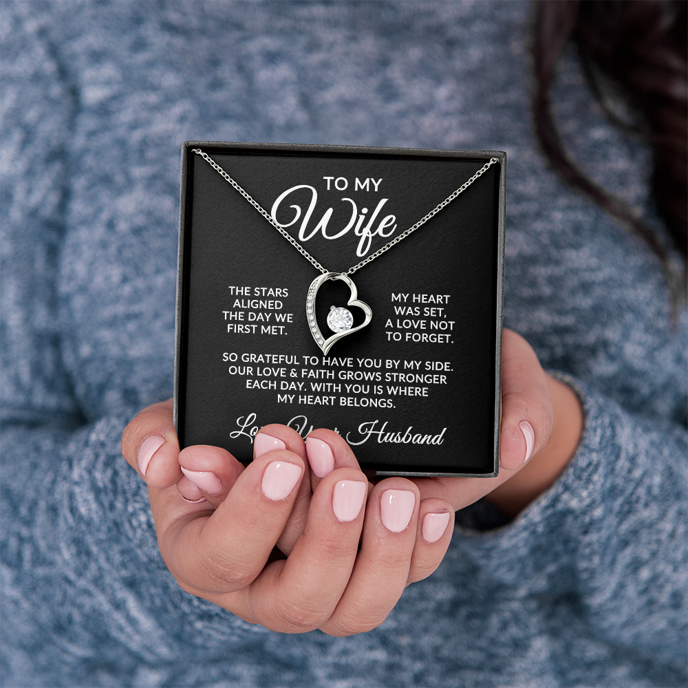 To My Wife | Stars Aligned (Forever Love Necklace)