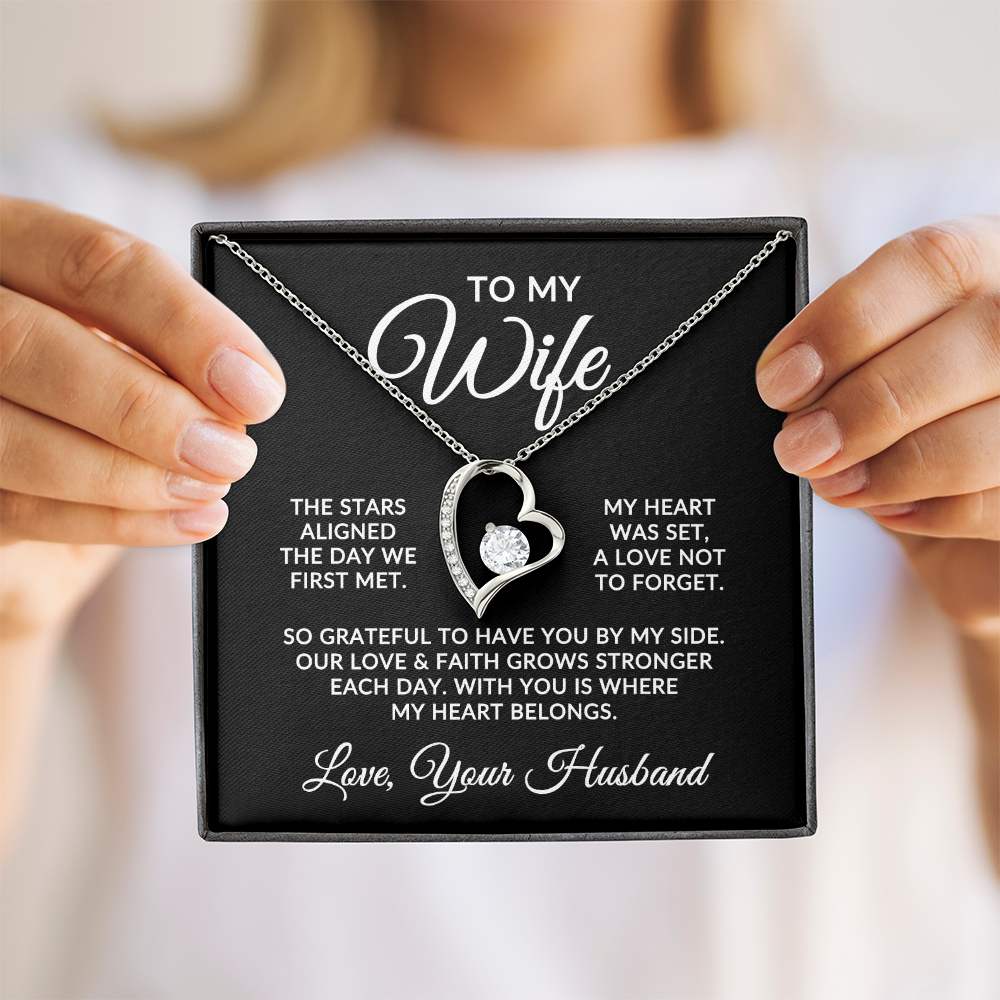 To My Wife | Stars Aligned (Forever Love Necklace)