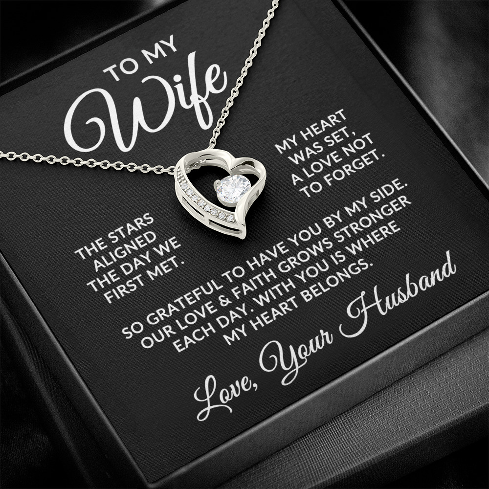 To My Wife | Stars Aligned (Forever Love Necklace)