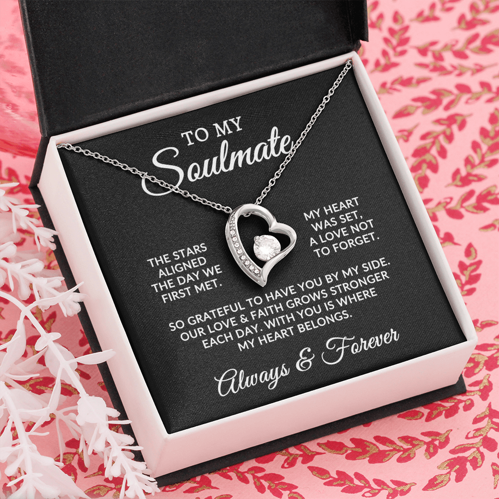 To My Soulmate | Stars Aligned (Forever Love Necklace)