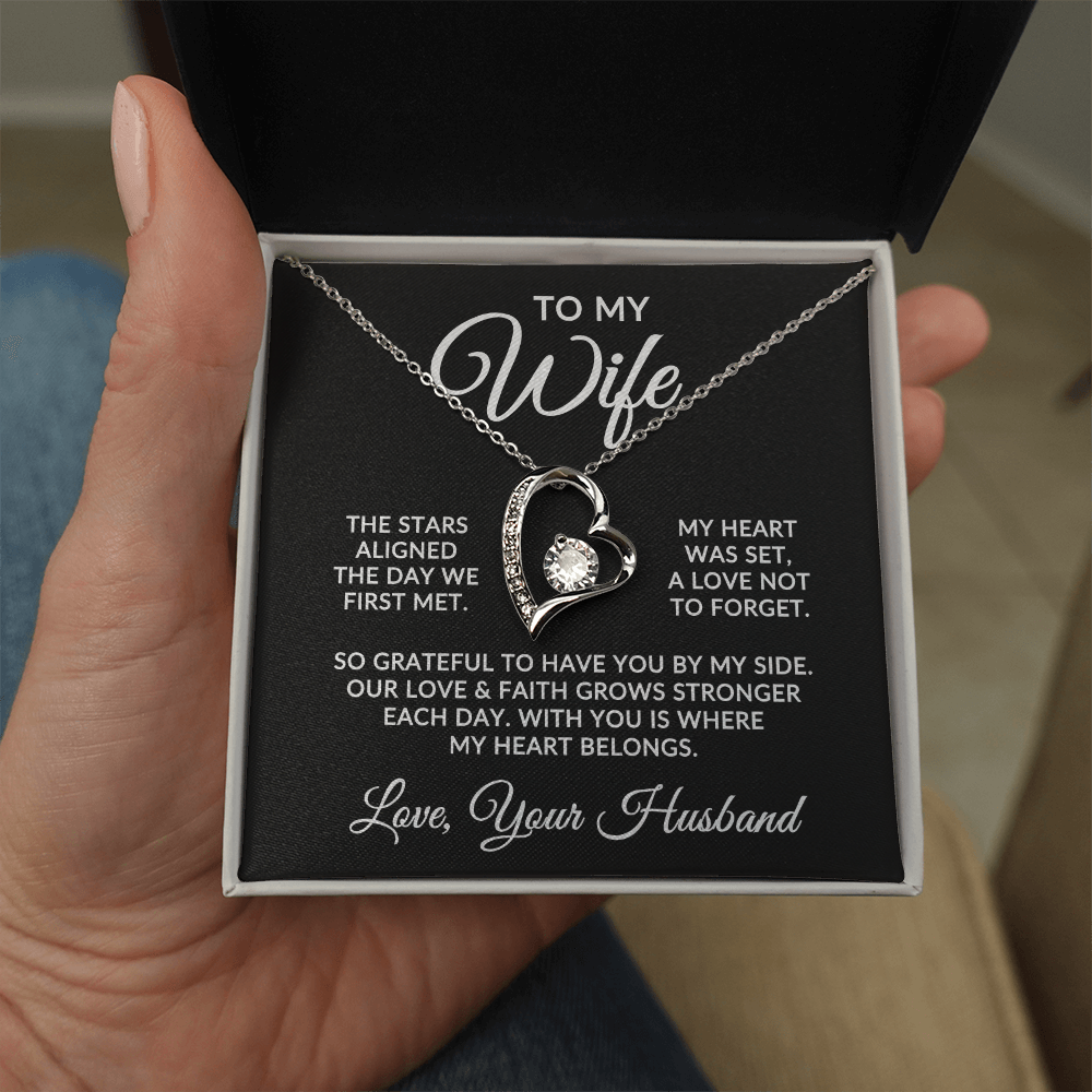 To My Wife | Stars Aligned (Forever Love Necklace)