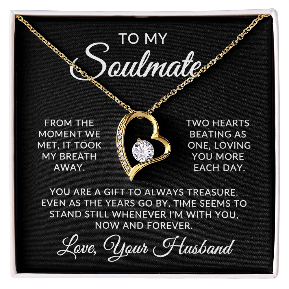 To My Soulmate | At First Sight (Forever Love Necklace)