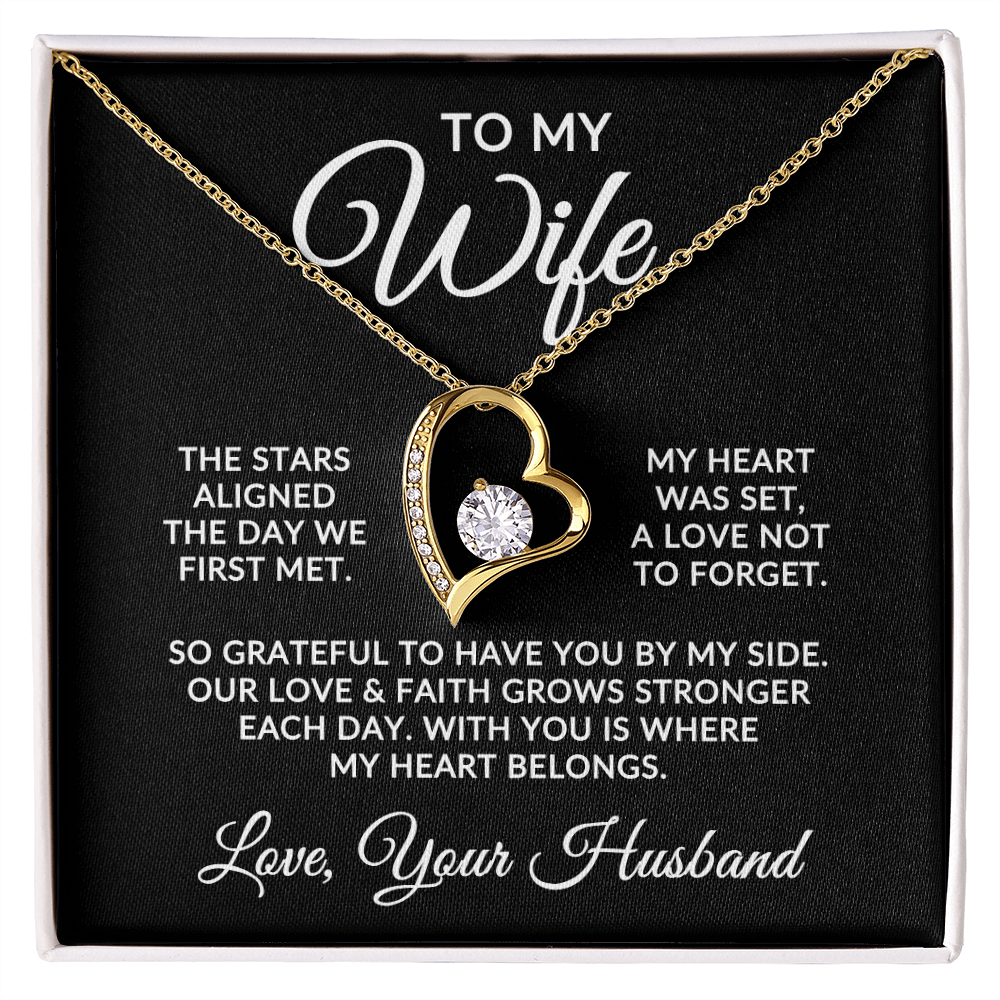 To My Wife | Stars Aligned (Forever Love Necklace)