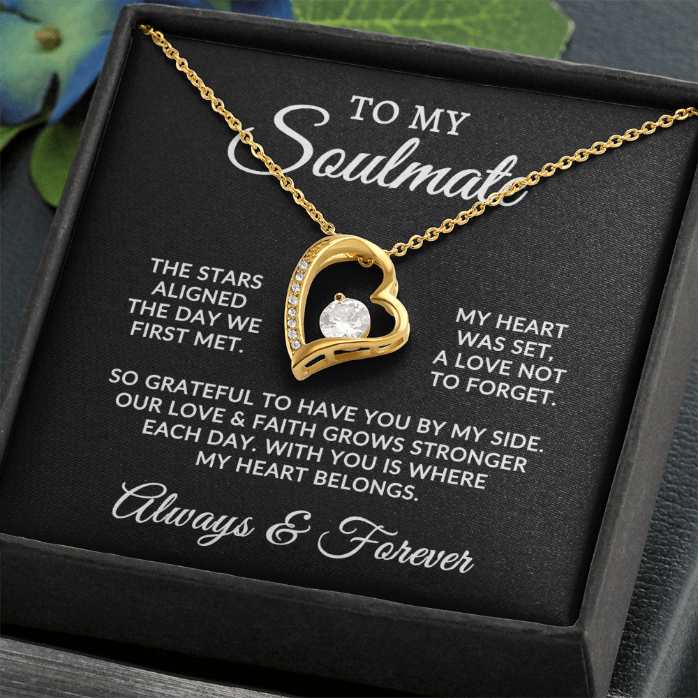 To My Soulmate | Stars Aligned (Forever Love Necklace)
