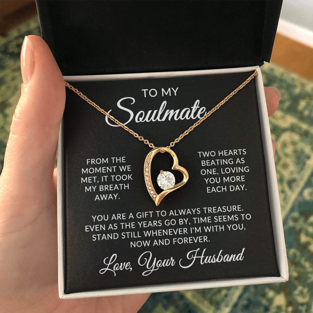 To My Soulmate | At First Sight (Forever Love Necklace)