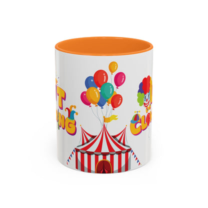 Quit Clowning | Color Accent Mugs (11oz, 15oz)