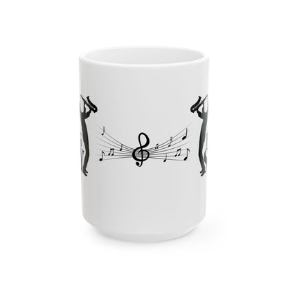 Feeling Saxy | Black Mug | White Mug (11oz, 15oz)
