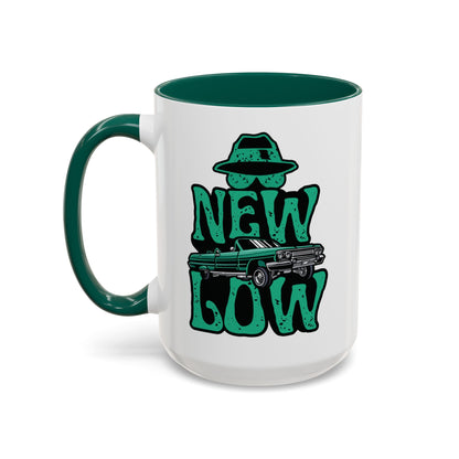 New Low | Green Accent Mug (11oz, 15oz)