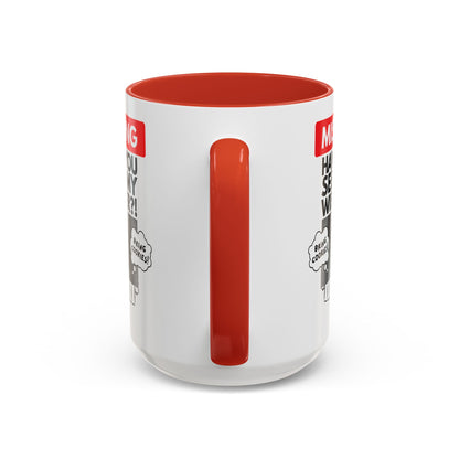 Missing! Have You Seen My Wiener? | Red Accent Mug (11oz, 15oz)