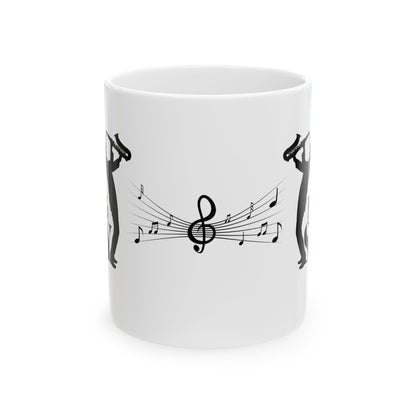 Feeling Saxy | Black Mug | White Mug (11oz, 15oz)