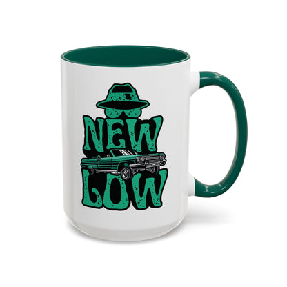New Low | Green Accent Mug (11oz, 15oz)
