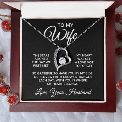 To My Wife | Stars Aligned (Forever Love Necklace)