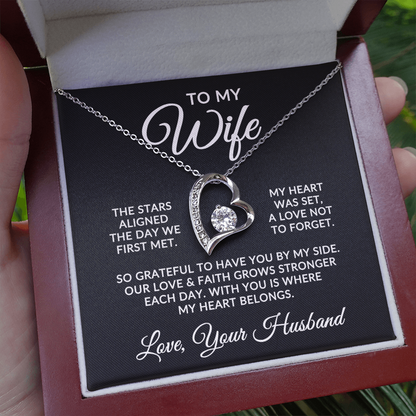 To My Wife | Stars Aligned (Forever Love Necklace)