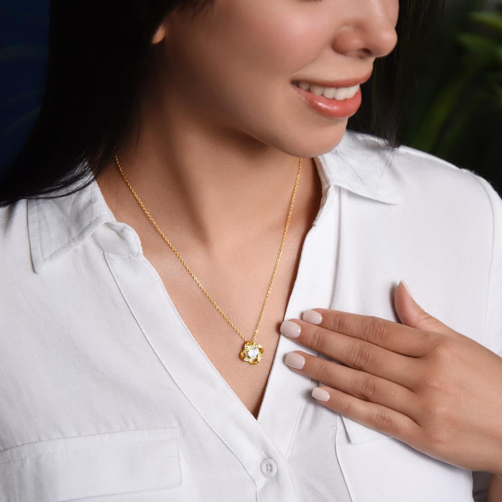 To My Soulmate | Against All Odds (Love Knot Necklace)